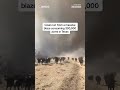 Texas cattle stampede away from plumes of smoke as wildfires force thousands to evacuate.  - 00:19 min - News - Video