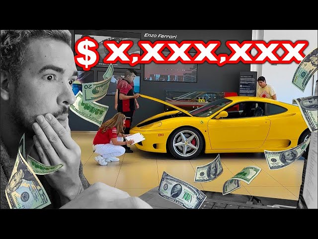 No IMAGINABA que COSTARÍA TANTO REPARAR mi FERRARI 💸😳 | JUCA