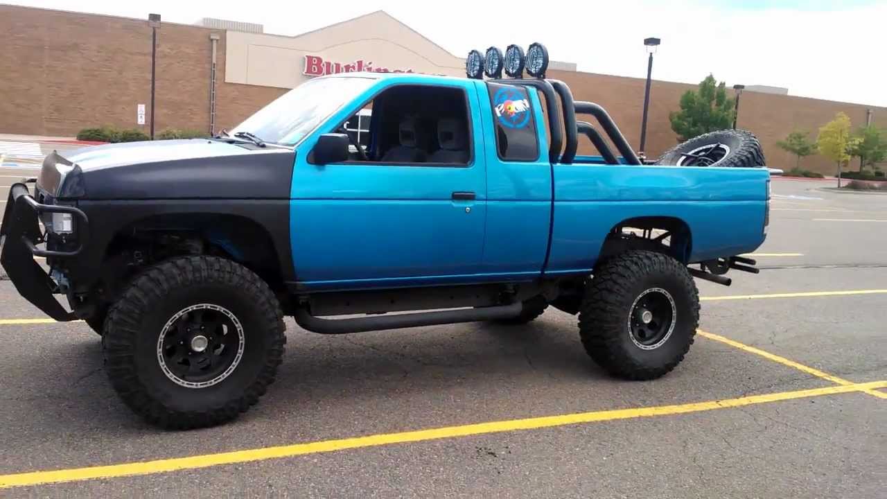 97 Nissan pickup lifted #8