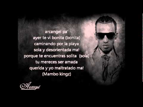 arcangel - bonita (letra)