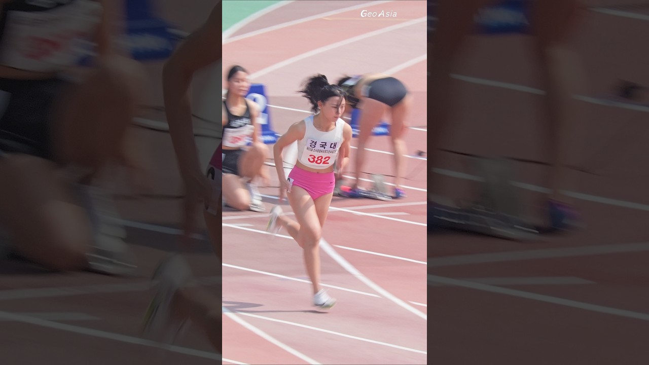 육상 스타의 경쾌한 워밍업! 권민주 #athletics #권민주 #여자육상 #trackandfield #sportstar