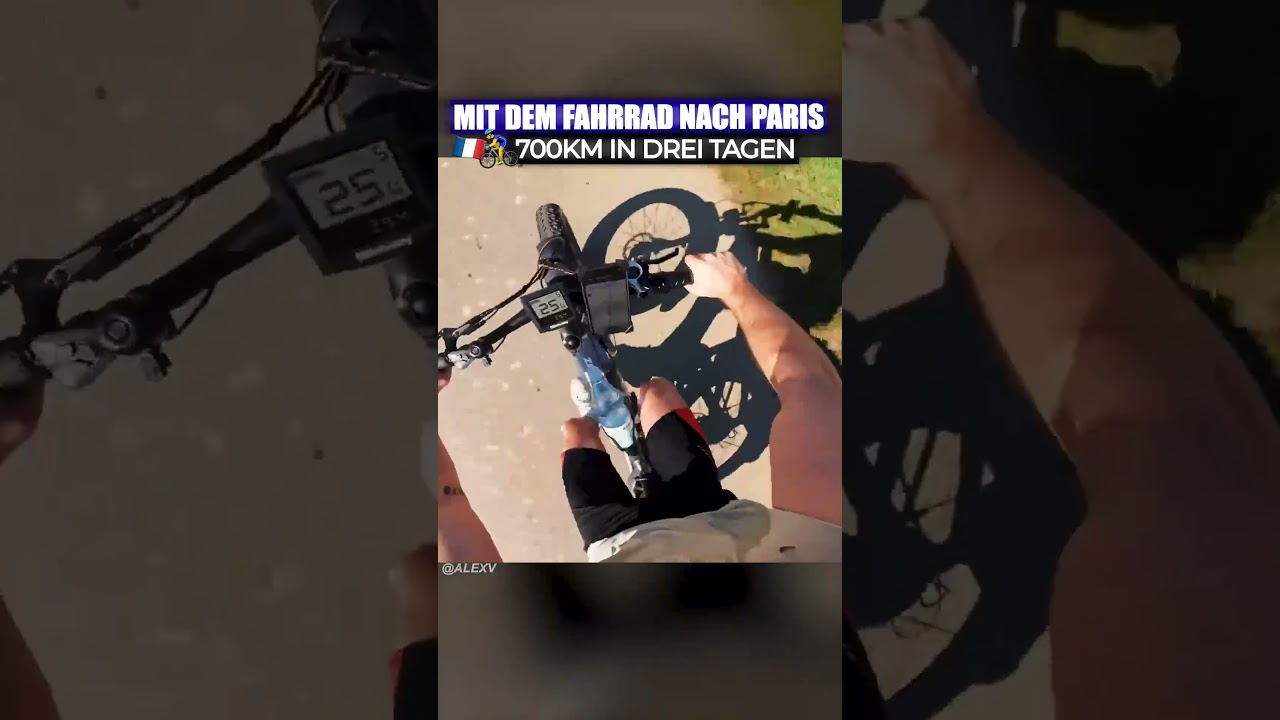 Tag 2 - Werd ich es rechtzeitig schaffen? 🤔🚴‍♂️ alexv travel traveling traveltrips