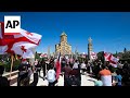 Thousands of Georgians march to celebrate traditional family values