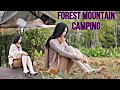 Solitude in Nature Solo Girl's Mountain Forest Camping Adventure  #NatureConnection
