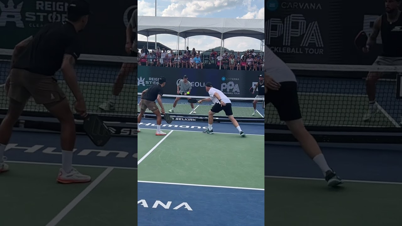 How did Matt Wright make this pickleball shot?!