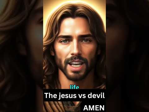 The Jesus vs devil #jesus #jesuschrist #god  #love #godmessage #motivation