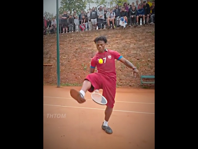 Speed got shocked by the tennis guy #ishowspeed
