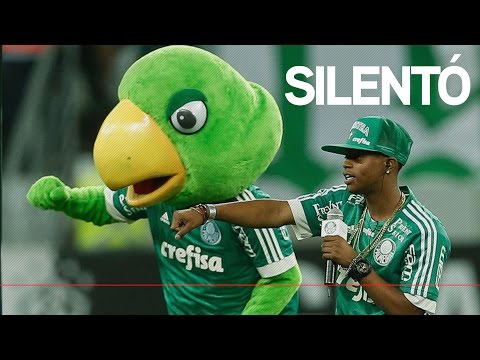 Bastidores da visita do rapper Silentó ao jogo do Palmeiras
