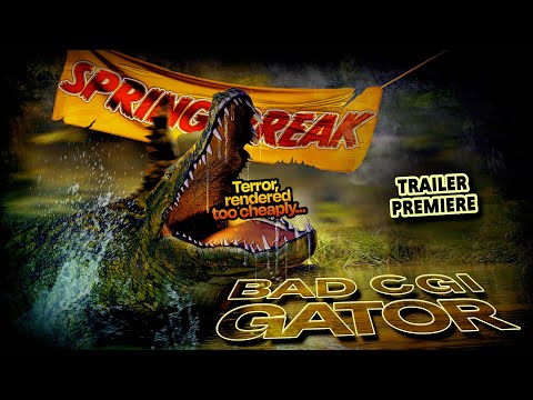 Bad CGI Gator'