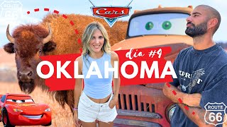 RUTA 66 🇺🇸 OKLAHOMA CITY: Visitamos el PUEBLO REAL de CARS y vimos el BISONTE AMERICANO