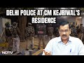 Aam Aadmi Party | Delhi Crime Branch Team At Arvind Kejriwals Over AAPs Poaching Claim