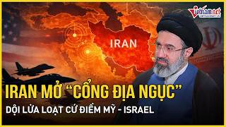 Tehran mở “cổng địa ngục” dội lửa loạt cứ điểm Mỹ - Israel, ông Trump “dằn mặt” lãnh đạo Iran