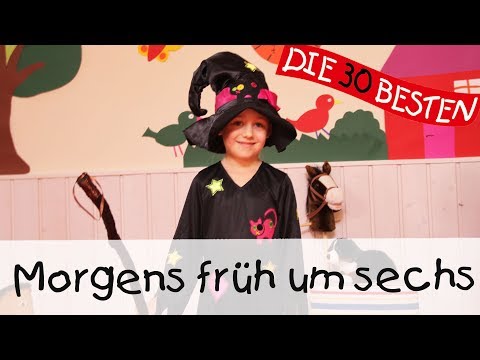 👩🏼 Morgens früh um sechs - Singen, Tanzen und Bewegen || Kinderlieder