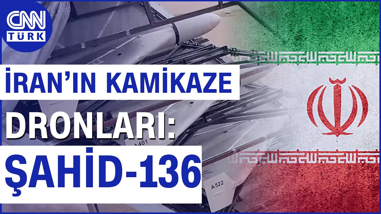 İran'ın İsrail'e Misillemesinde Kullandığı O Dronlar: Şahid-136 Kamikaze Dronları! #Haber