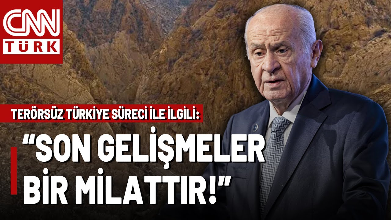🚨Devlet Bahçeli'den Sürece Dair Yeni Açıklama! "Türkiye Terörden Kurtuluşun Eşiğinde"