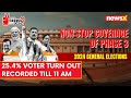 25.4% Voter Turn Out Recorded Till 11 Am | Lok Sabha Election Updates | NewsX