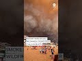Beachgoers watched on as smoke from deadly wildfires filled the sky over a Chilean seaside town.  - 00:40 min - News - Video