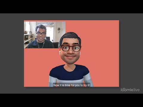 LoomieLive - Express your avatar self in Zoom & Video