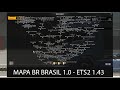 BR BRASIL 1.0 Map Save Profile Download - ETS2 1.43