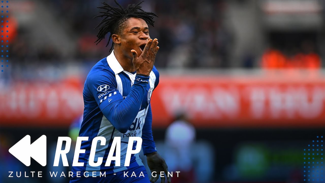 ⏮ Recap Zulte Waregem - KAA Gent (MD29 JPL)