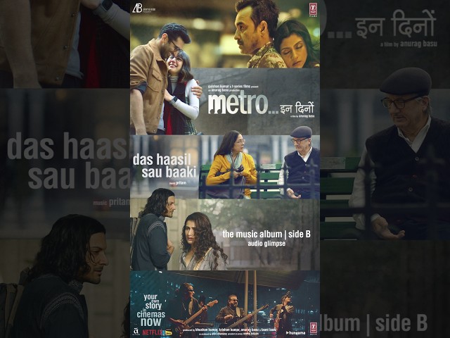"Das Haasil Sau Baaki"😍 From Metro...In Dino (Side B) Releasing Soon | #AudioGlimpse #MetroInDino