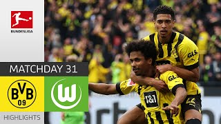 Big STATEMENT from BVB! | Borussia Dortmund — VfL Wolfsburg 6-0 | Highlights | Bundesliga 22/23