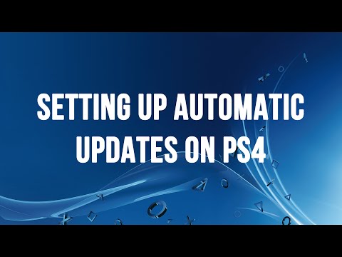 Set Ps4 To Auto Download Game Updates