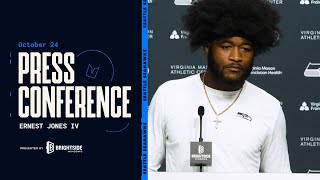 Ernest Jones IV: "I'm A Dog. That's What You're Getting"  | Press Conference - October 24, 2024