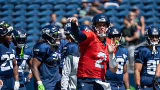 Drew Lock’s Drive With a the 2nd Team Offense at the 2022 Seahawks Mock Game