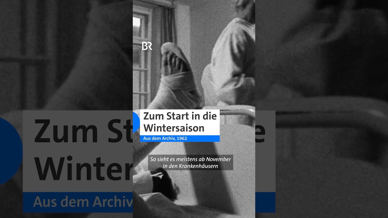 ⛷️⛷️ Bist du fit für die Piste? Hier gibt's ein paar Tipps aus dem Jahr 1962 | BR retro skifahren