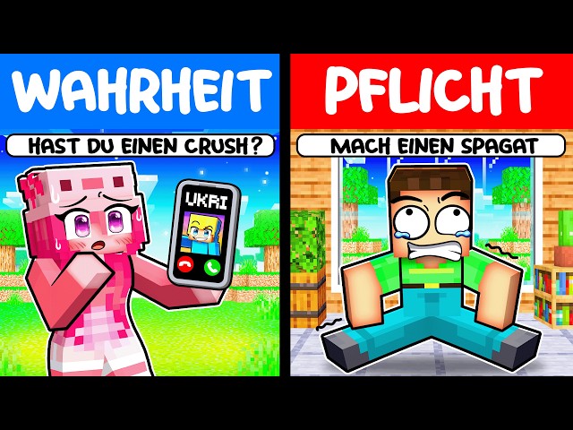 Minecraft, aber EXTREMES WAHRHEIT ODER PFLICHT…