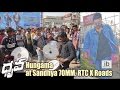Dhruva movie Hungama at Sandhya 70MM, RTC X Roads