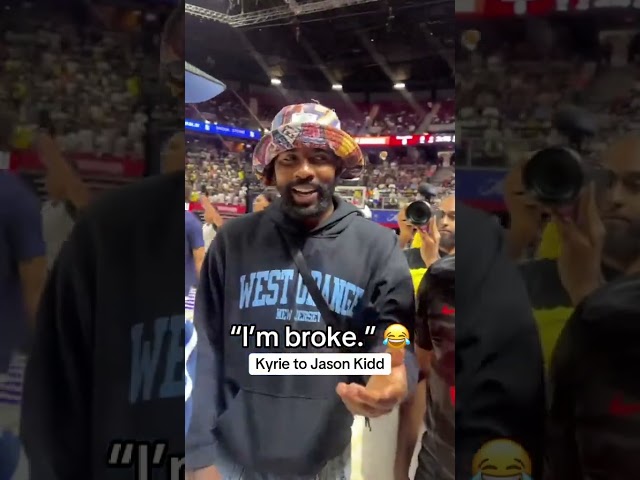 Kyrie is funny for that 😭
