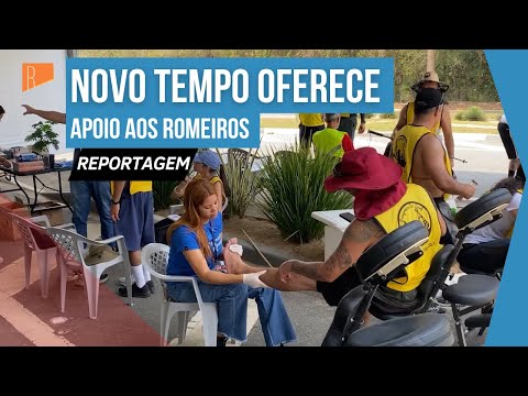 Rede Novo Tempo de Comunicação oferece atendimento aos romeiros