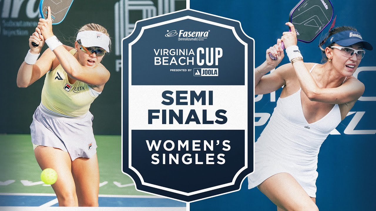 Anna Leigh Waters v Parris Todd at the Fasenra Virginia Beach Cup presented by Joola