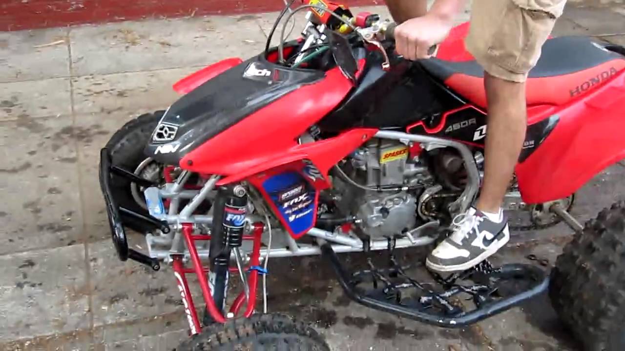 2005 Honda sportrax 450r #3