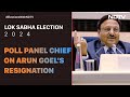 Lok Sabha Elections 2024 | Poll Panel Chief On Arun Goels Shock Resignation: Personal Reasons