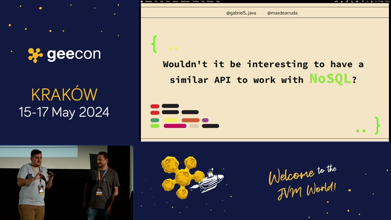 GeeCON 2024: Max Arruda, Gabriel Silva - Simplifying NoSQL Database Integration with Jakarta NoSQ