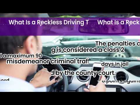 What is a reckless driving ticket, and why did I get one? - DUI Law Firm Denver