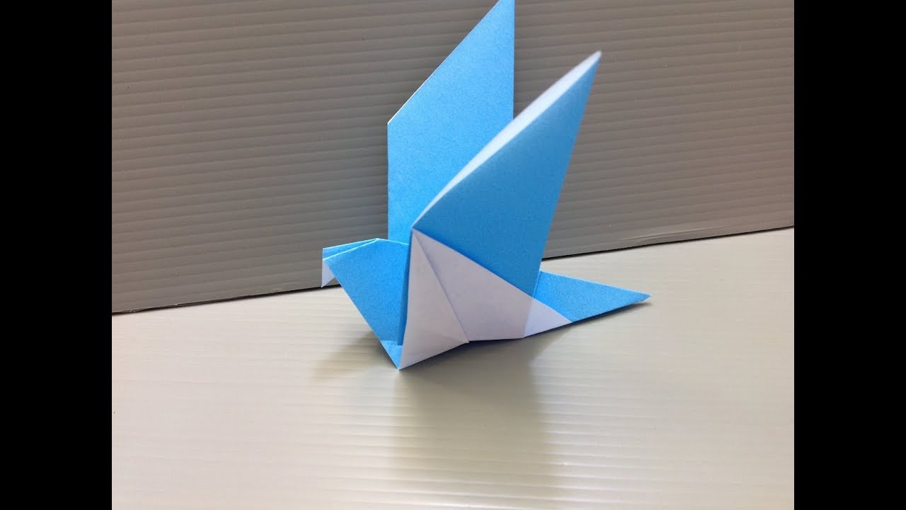 Daily Origami 139 Flapping Bird YouTube
