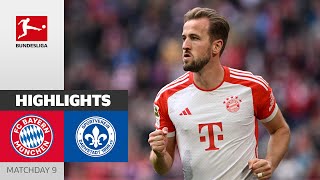 FC Bayern München — Darmstadt 98 8-0 | Highlights | Matchday 9 – Bundesliga 2023/24