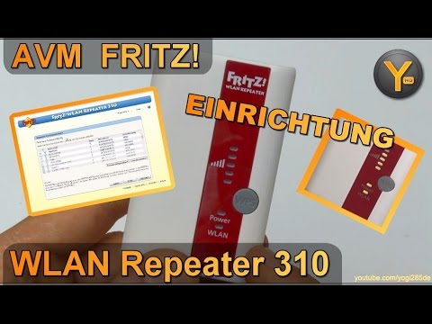 Einrichtung & Konfiguration: FRITZ! WLAN Repeater 310 (WiFi Verstärker ...