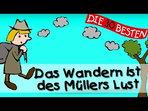 Das Wandern ist des Müllers Lust - Traditionelle Kinderlieder || Kinderlieder