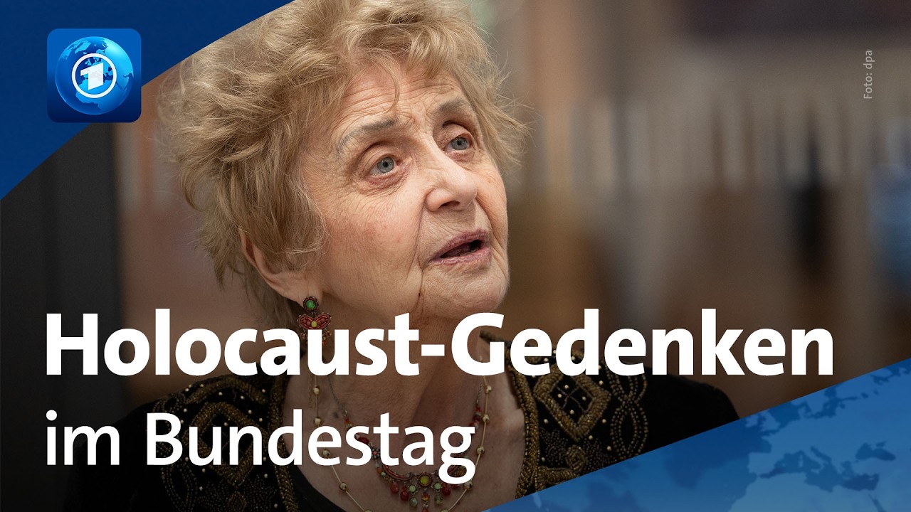 Holocaust-Gedenktag: Überlebende spricht im Bundestag