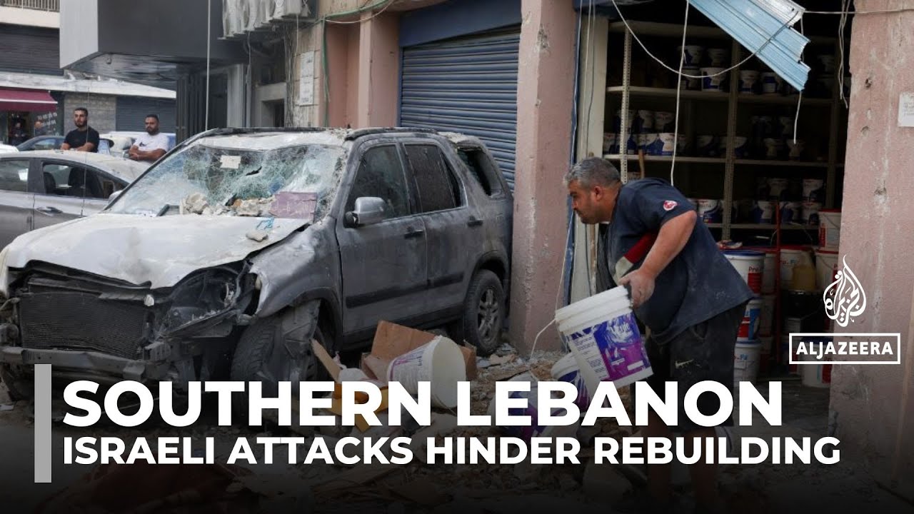 Displacement worsens in southern Lebanon as Israeli attacks hinder return and rebuilding