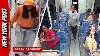 Watch the Chilling Reactions Moments After Brutal Charlotte Stabbing
