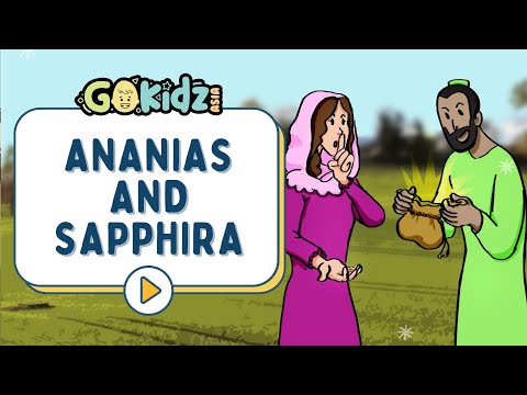Upload mp3 to YouTube and audio cutter for Ananias and Sapphira | Bible story download from Youtube