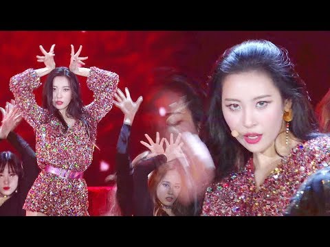선미, 섹시 계보 이어받는 고혹적 아우라 ‘가시나’ @2017 SBS 가요대전 2부 20171225