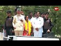 పరిటాల రవీంద్రని తలుచుకున్న చంద్రబాబు | Chandrababu naidu Prajagalam meeting Rapthadu  - 01:30 min - News - Video