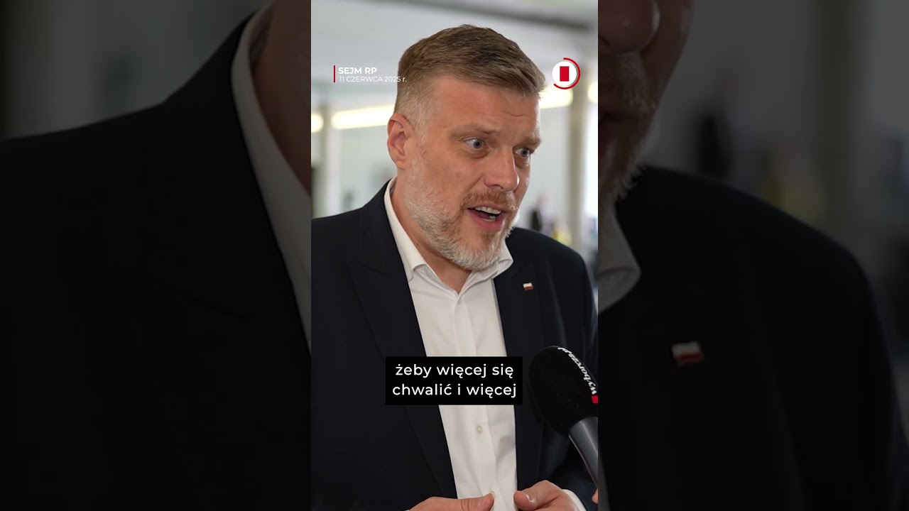 Smerf Dzikus o exposé premiera: Papy: Nie powiedział nic